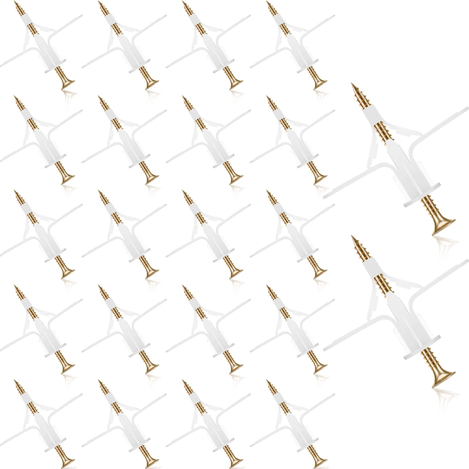 Buy Drywall Anchor kit, Hollow Wall Anchors with Screws SelfDrilling Hollow Anchors for Drywall