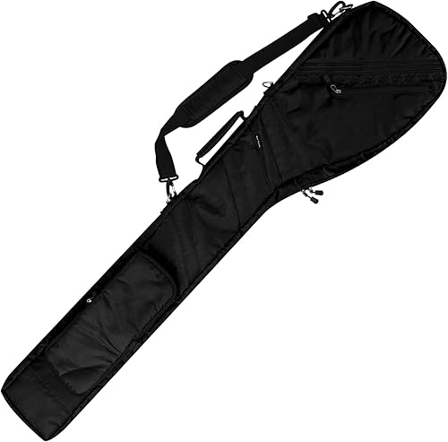 Miniatura 15 de Big Teeth Bolsa de golf domingo, pequeña bolsa de golf ligera, bolsa de golf Par 3 para unos pocos clubes, práctica con correa de transporte