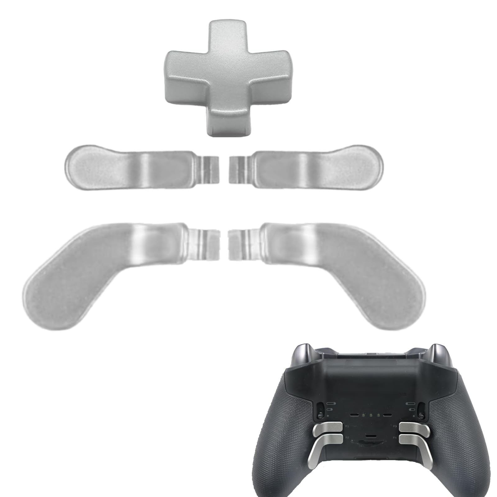 Amazon.com: 5 Pack Metal Paddles for Xbox Elite 2 Controller,Elite