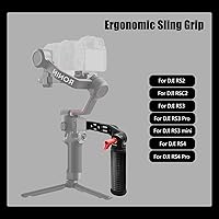 Vista 2 de Mango RS4 RS3 Mango ajustable Extensión de mano Extensión de mano Soporte de agarre de aleación de aluminio con abrazadera OTAN compatible con DJI