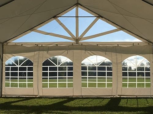 Miniatura 8 de DELTA Tienda de campaña de PVC de 20 x 20 pies, tienda de campaña de boda, tienda de campaña resistente al fuego, carpas para fiestas al aire libre