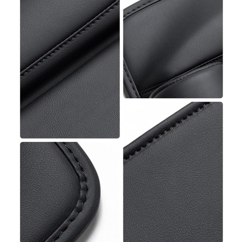 Autositz Gap Organizer Storage Box für Smart Fortwo 451 450 453 EQ Forfour, Auto Mittelkonsole, Vordersitzen Seitentasche Car Seat Leder Aufbewahrung Tasche,E