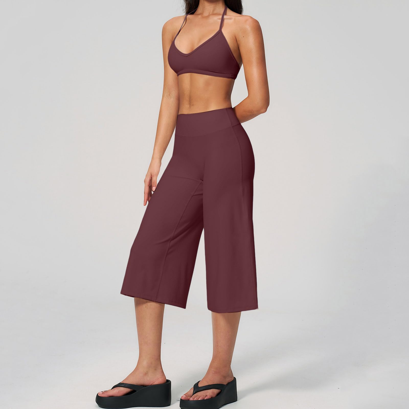 Combinaison Ensemble Sport Femme une pièce deux pièces débardeur bretelles spaghetti sans manches élastique sans couture séchage rapide contrôle du ventre ventre plat short rembourré pour yoga fitness