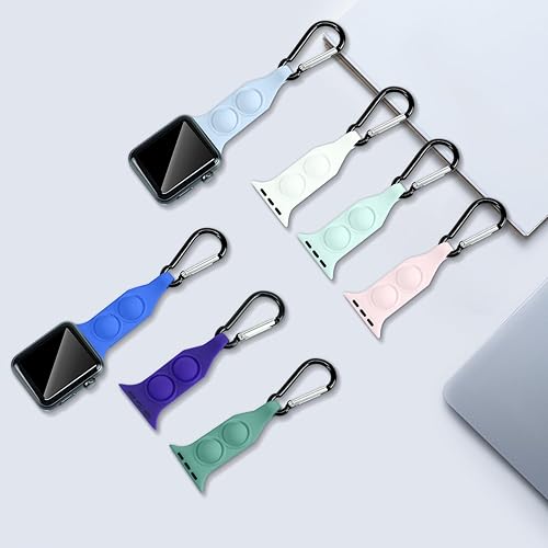 Miniatura 2 de Correa de reloj con hebilla de senderismo compatible con iWatch Apple Watch Series Fob Clip Collar