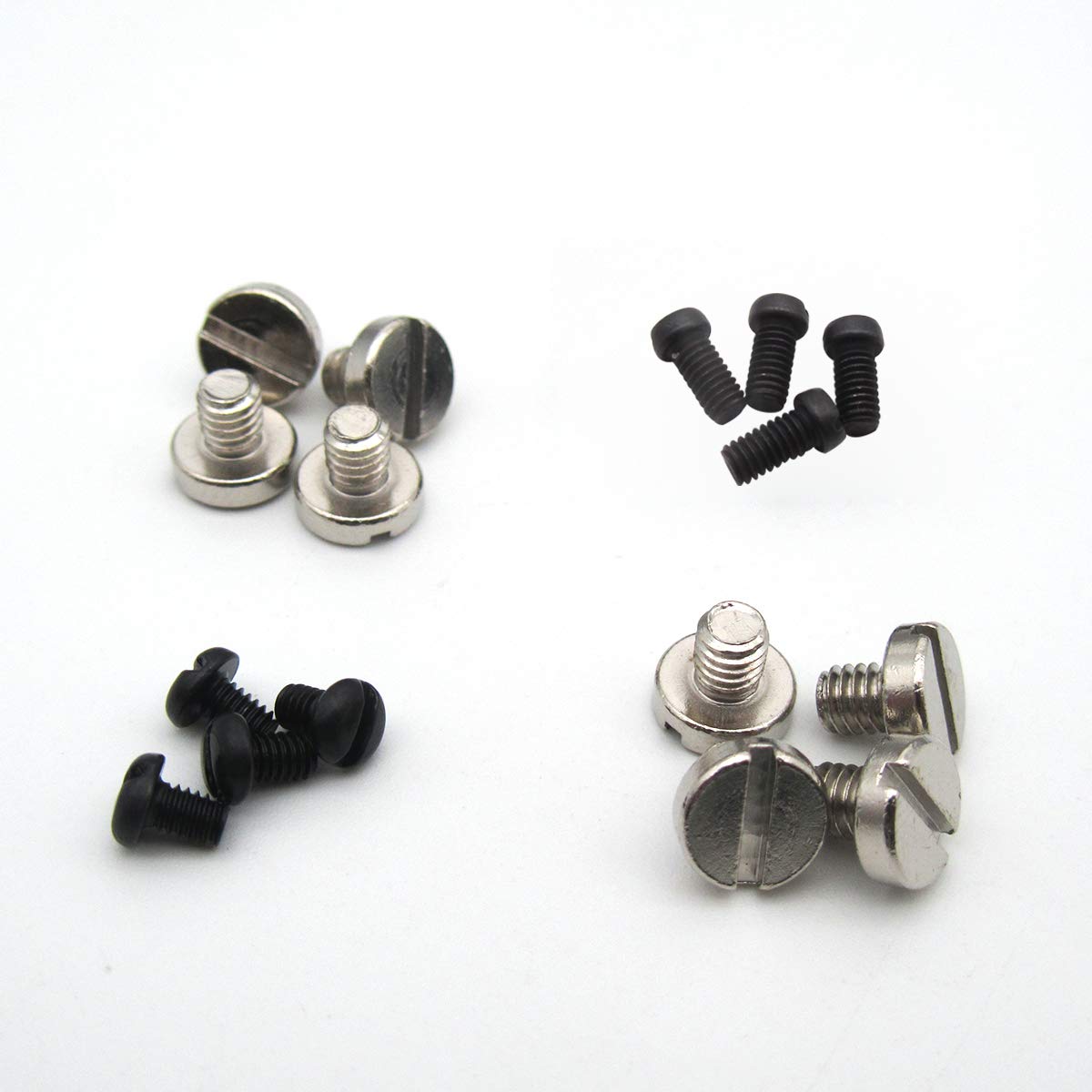 CKPSMS Brand - 4SET B Style Screws Compatible with PFAFF 335 335G Needle Plate& Base&Feed Dog&Position Finger (Type B)