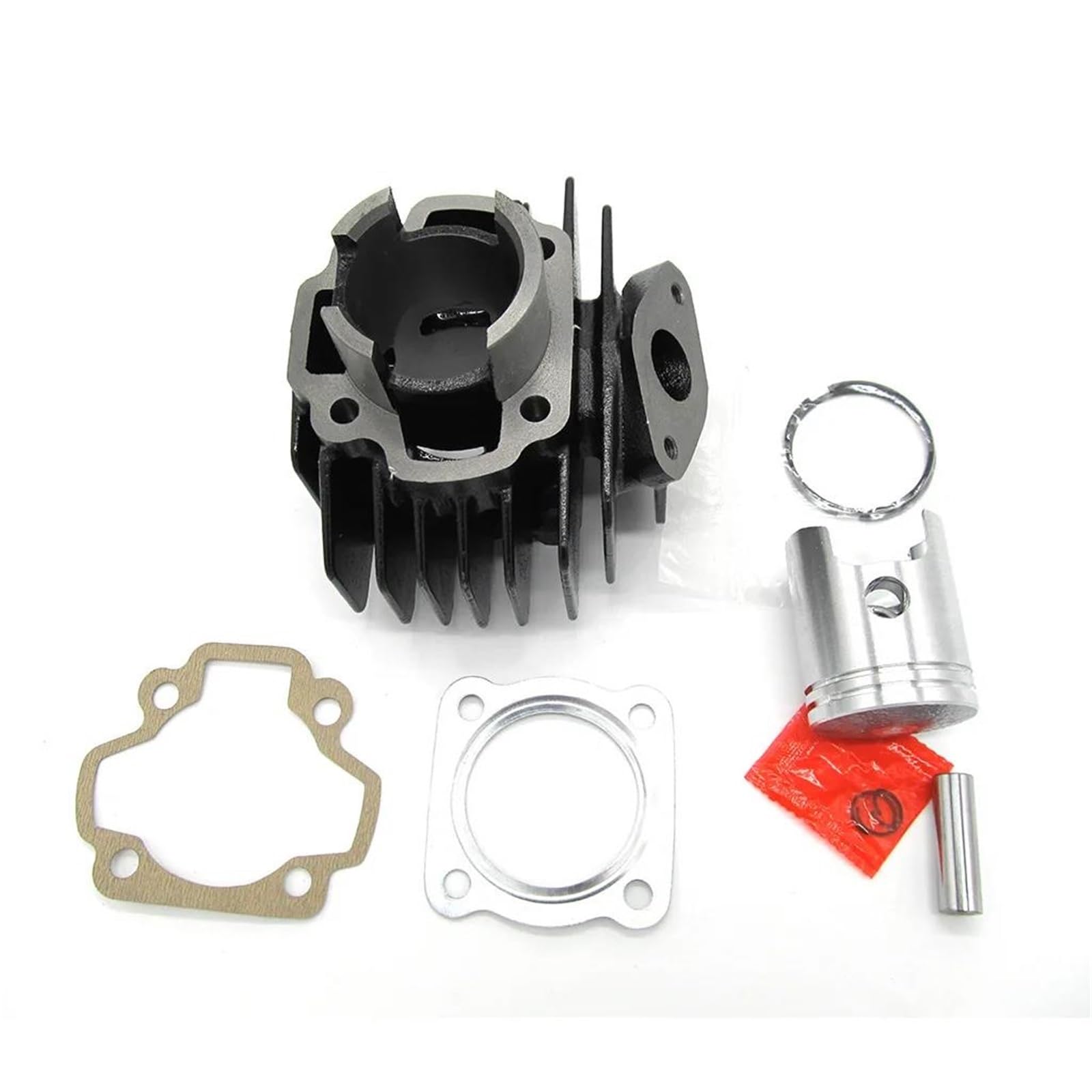 Guarnizione del Coperchio dello statore del Motore per Y&amaha PY50 PW50 QT50 Moto Revisione Corpo Cilindro con Guarnizioni Testa Pistoni Kit Riparazione Pastiglie Parti