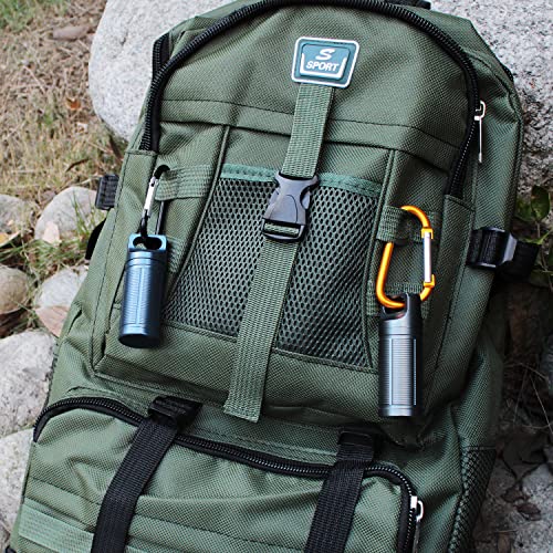 Ppfish Military Grade Air-Tight Edc Accessory Case, Waterproof Pill Fob Capsule/Match Case Battery Holder Case, Outdoor Survival Storage Container Dry Box (Pack Of 3) #TOP6