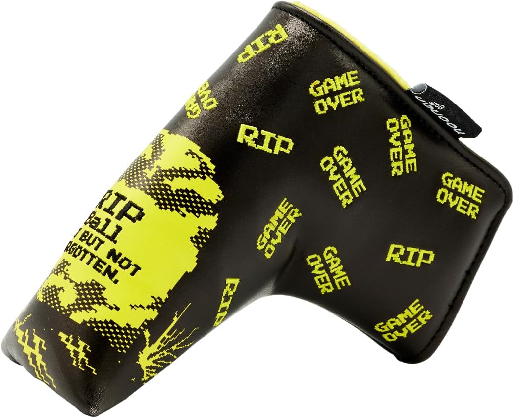 Noonan Golf Putter Cover | Magnetic Blade Golf Club Cover | Fleece Lined & Water Resistant | Fun, Creative & Unique Headcover Designs | Golf Accessories for Men & Women