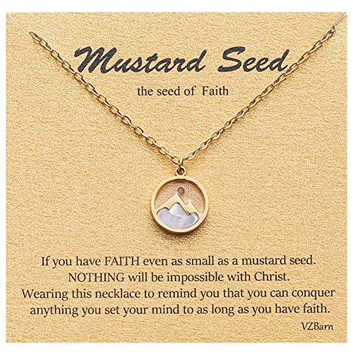 VZBarn Dainty Gold Plated Stainless...