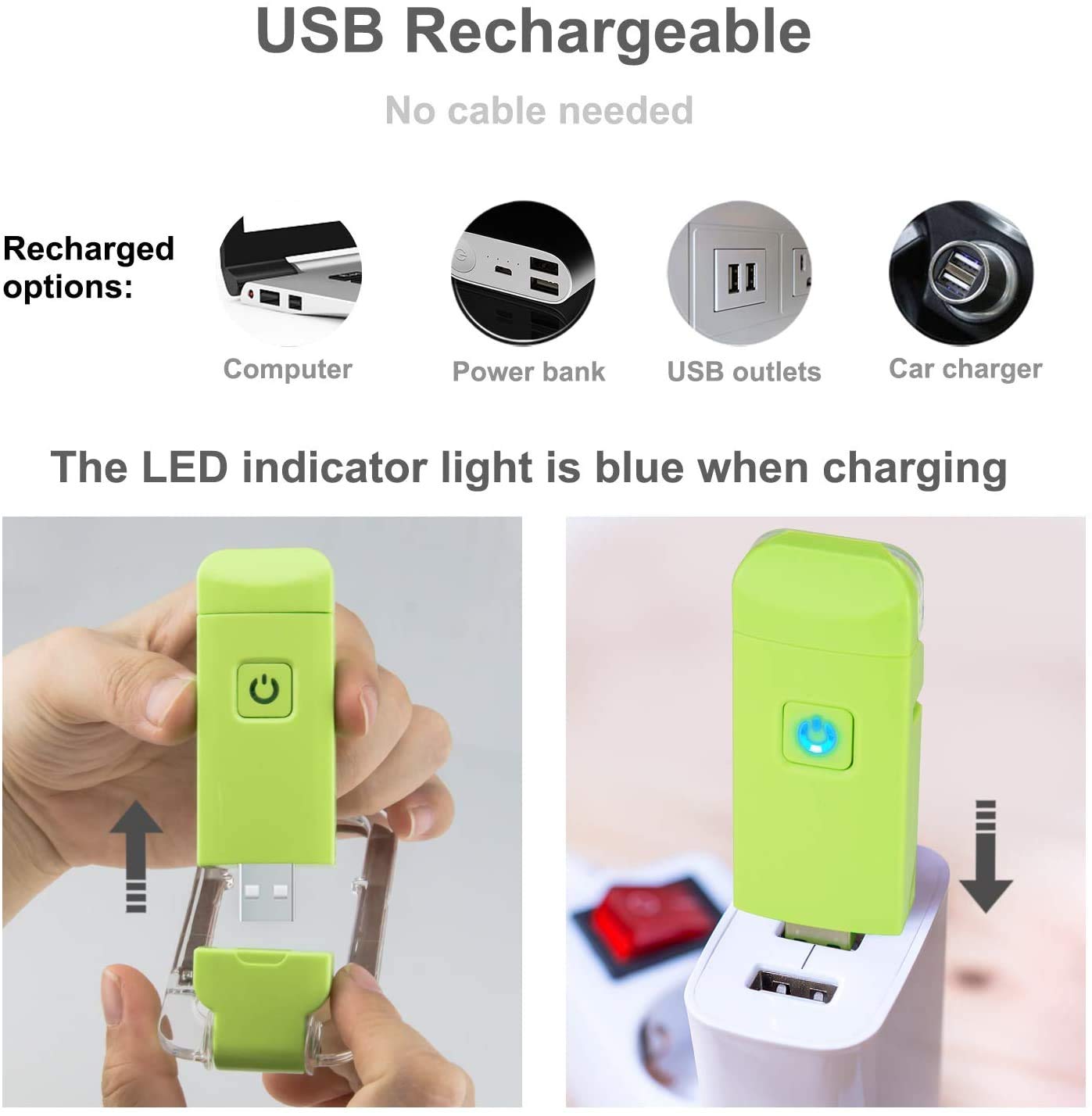 Vekkia Luce da Lettura,Luce per Lettura Libri a Letto,USB Ricaricabile