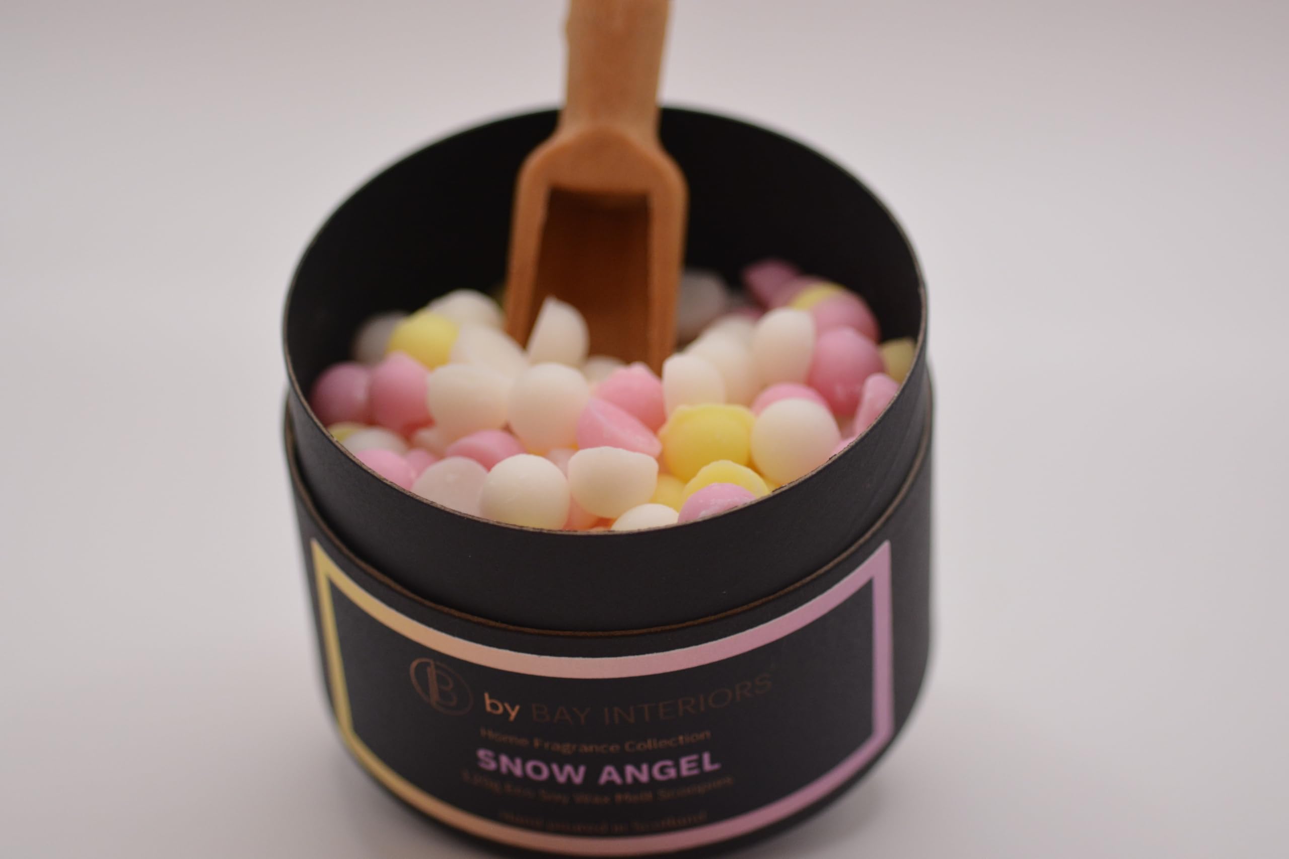 Scoopies Eco Soy Wax Scoopable Melts Highly Scented Vegan No Plastic 120g by Bay Interiors (Snow Angel), Grey, small - Image 2