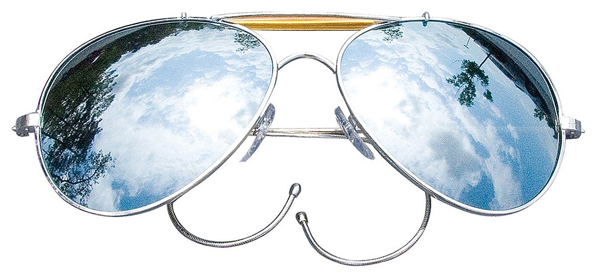 Rothco Mirror Air Force Style Sunglasses with Case