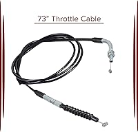 Vista 3 de AlveyTech Cable del acelerador de 73" para 150cc - 250cc Go-Karts y Dune Buggies