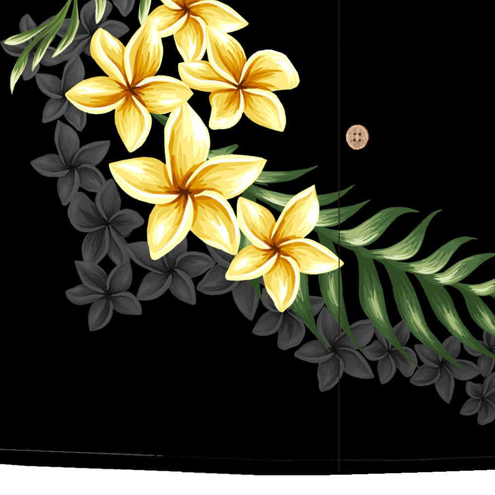 Hawaii Hemd Männer Baumwolle Größe S - 8XL Herren Hawaiihemd Kurzarm Frauen Blumen