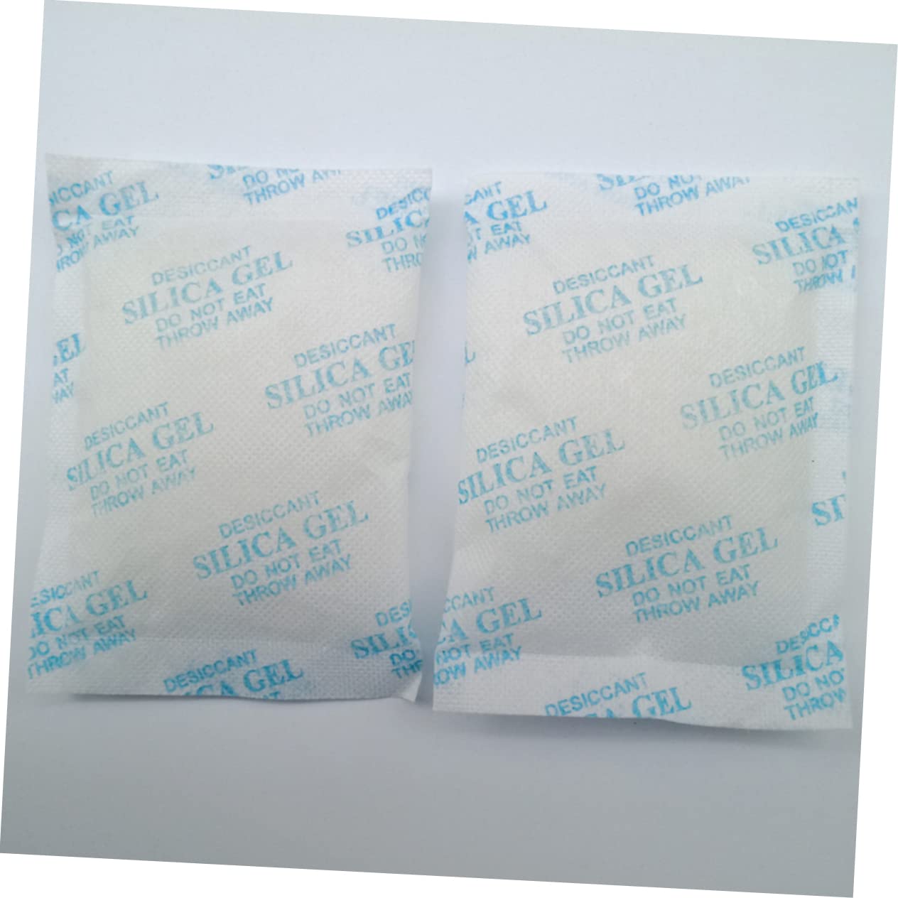 Déshumidificateur Réutilisable 100 Sachets 10g en Non-tissé, Minéraux Absorbants, Anti-humidité pour Tiroirs et Armoires