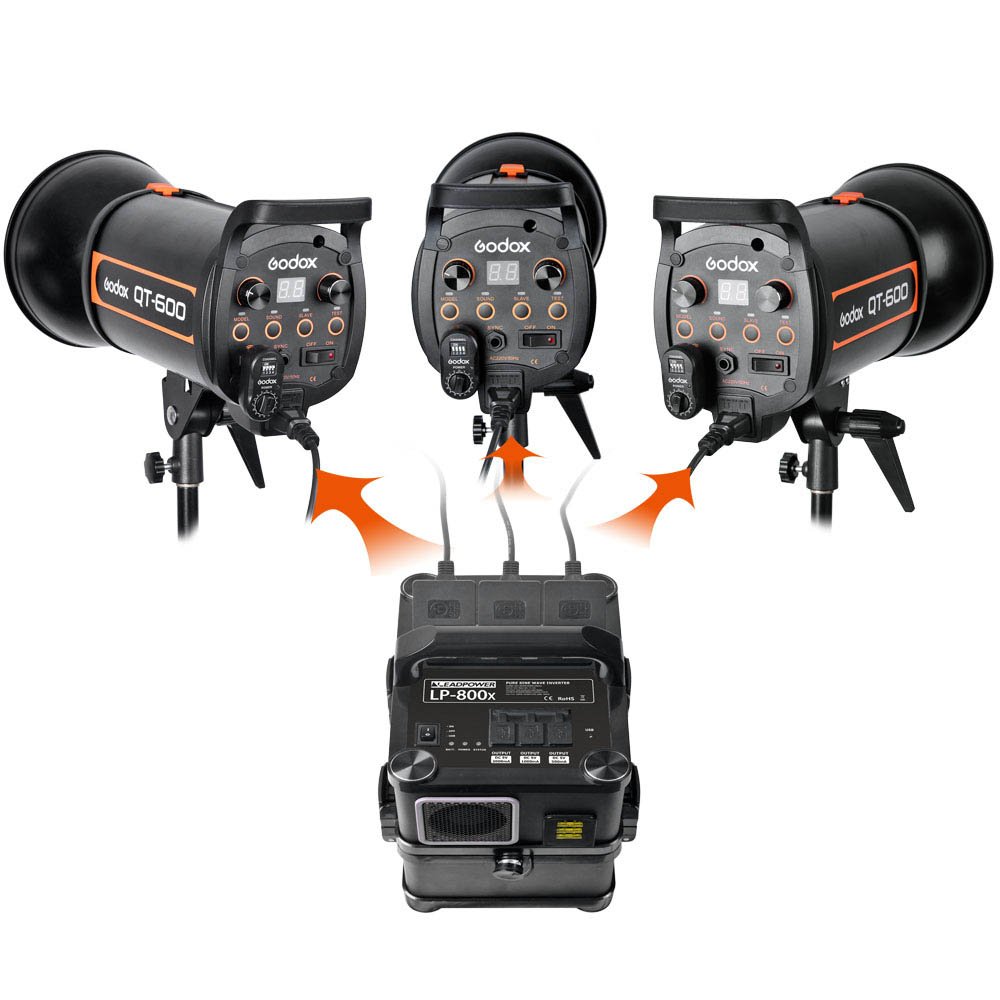 GODOX Leadpower LP-800X Alimentation Portable pour Flash