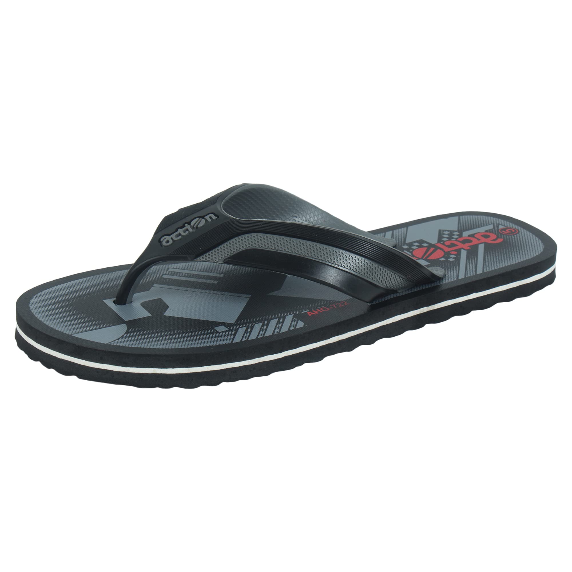 Action Black Casual Slipper For Men (AFG 822-Blk-Wht) (B0B1MRXBFN) Amazon Price History, Amazon Price Tracker