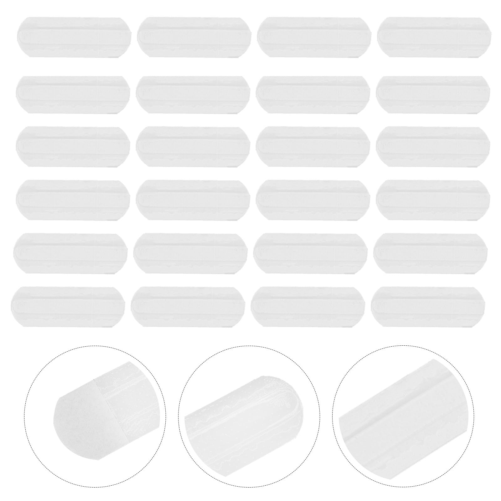 Healeved 30 Stück Kosmetik Ohraufkleber zur Diskreten Ohrenkorrektur für Frauen aus Weißem Epva Material Geeignet für Meetings und Präsentationen