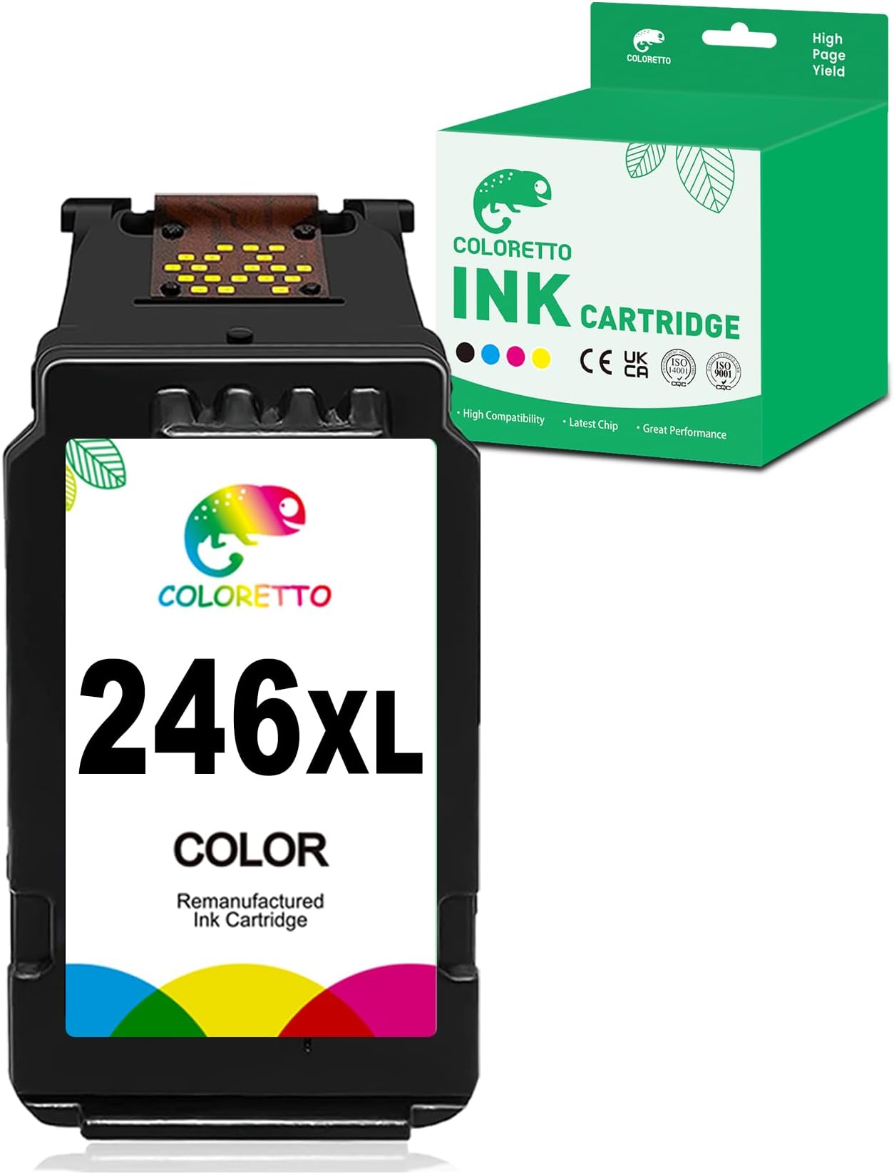 245XL Cartouche D'encre Noire De Remplacement Pour Canon PG-245XL 245 XL PG-243 Utilisée Pour - Foto 2