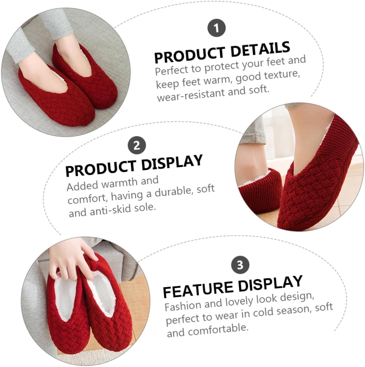Adult Floor Socks Womans Slippers Fuzzy Non Slip Socks Unisex Socken Thick Slipper Socks Fluffy Socks