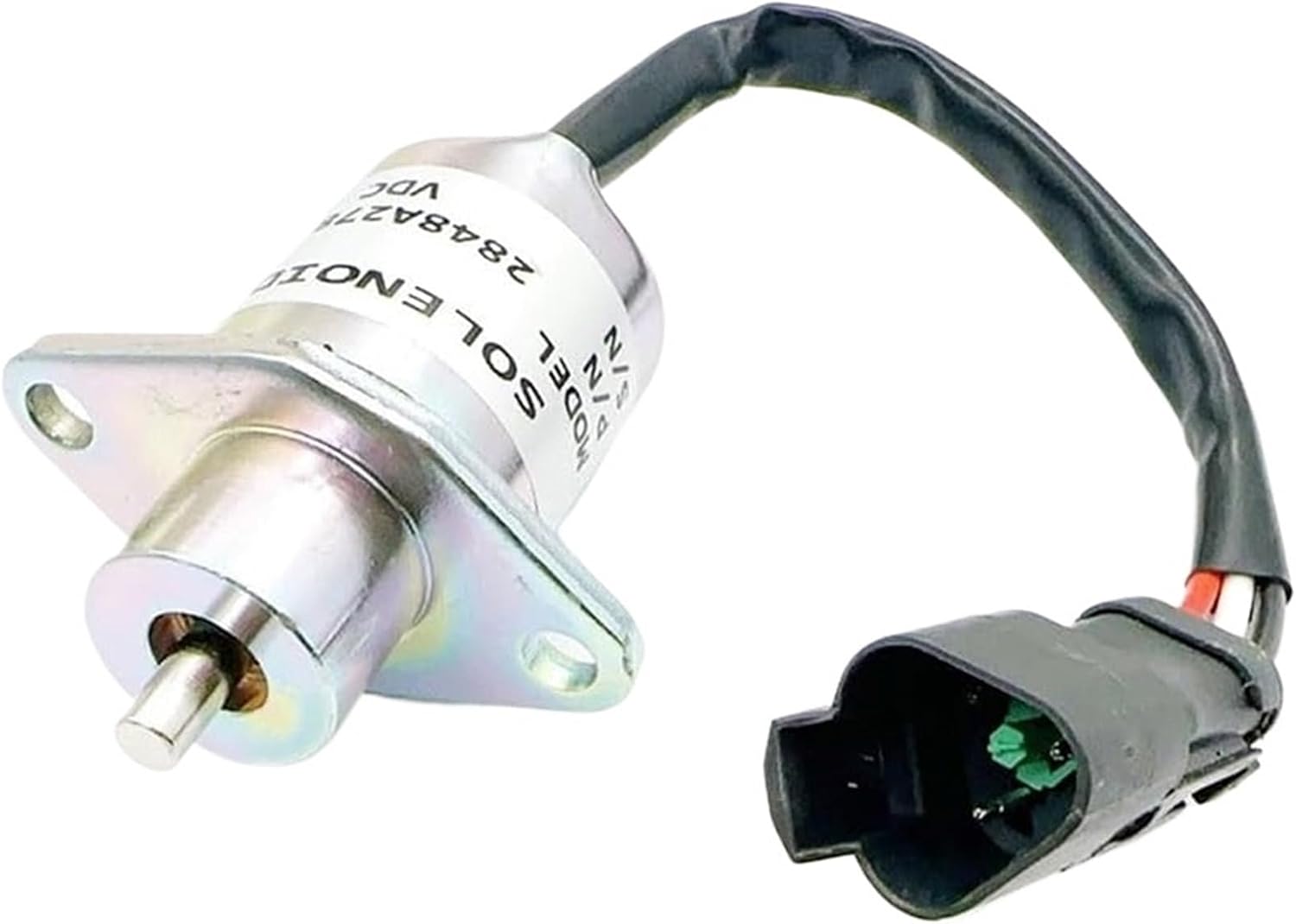 12V 2848A278 Fuel Shutoff Solenoid 12V For 246 Skid Steer UB704 Engine