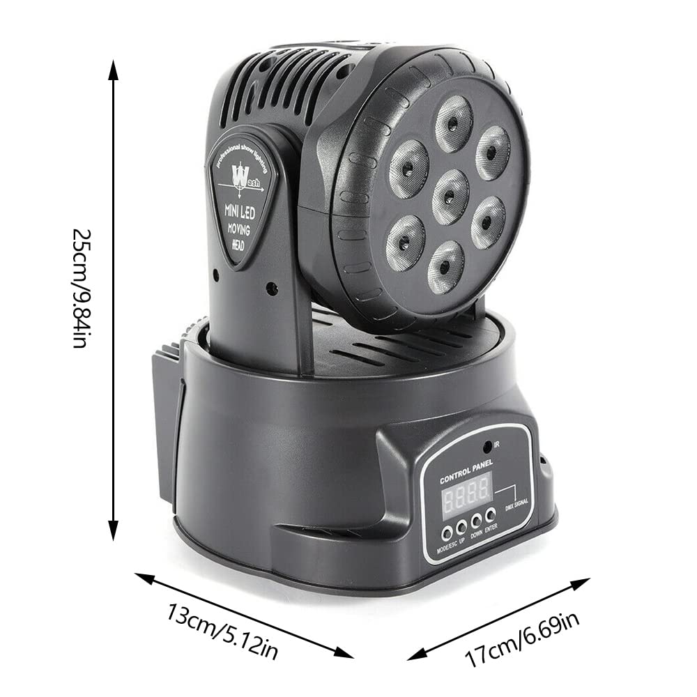 4 PCS 105W RGBW Moving Head Bühneneffekt Licht DMX512 4 in 1 LED Bühnenlicht DE