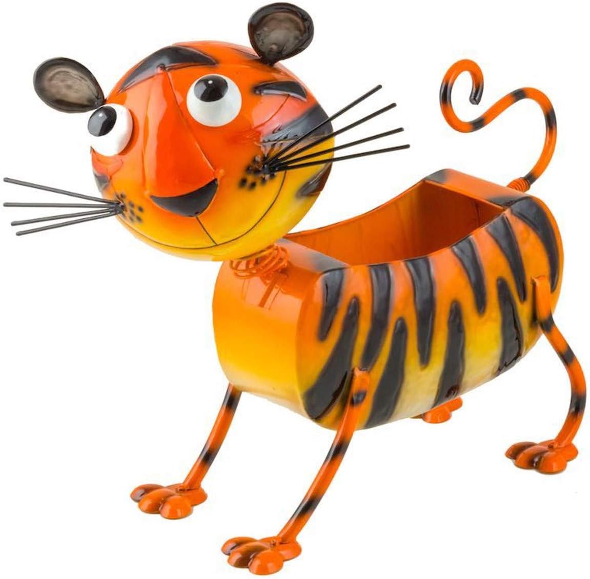 Fountasia Tammy the Tiger Planter Metal Garden Ornament