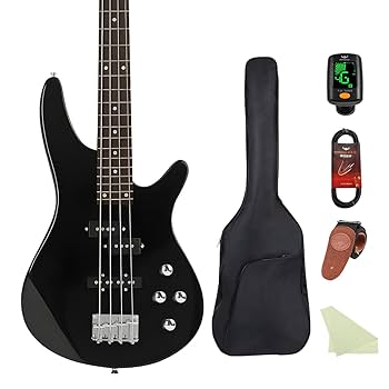 Bullfighter エレキベース ブラック 4弦 美品 Amazon | Bullfighterエレキベース 初心者セット アクセサリー