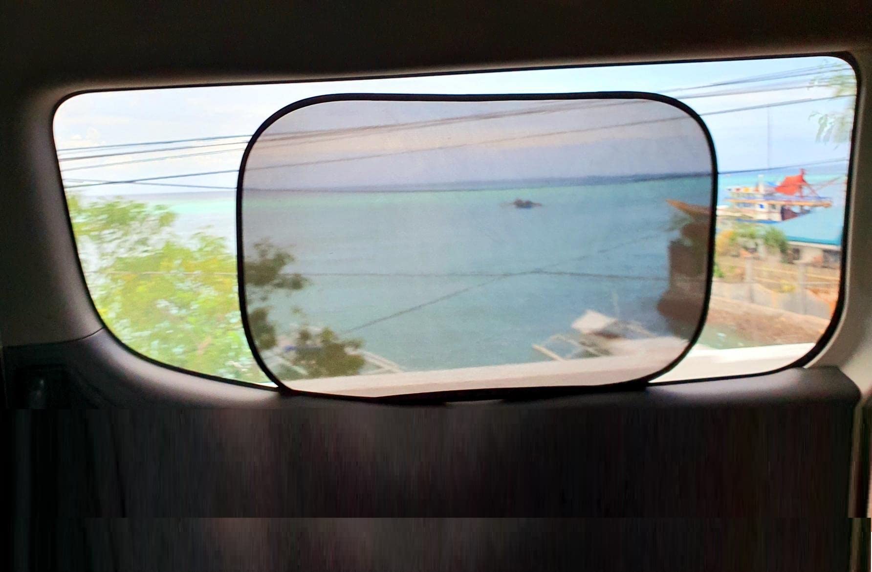 Car Window Shades - Certified 99.79% UVA &amp; 99.95% UVB Sun Protection
