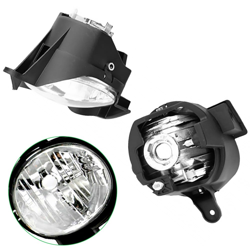 Riloer Luces de trabajo LED para coche, 12 V, antiniebla, halógenas, de repuesto con cableado, compatible con Toyota Hilux VIGO MK7 2012-2014