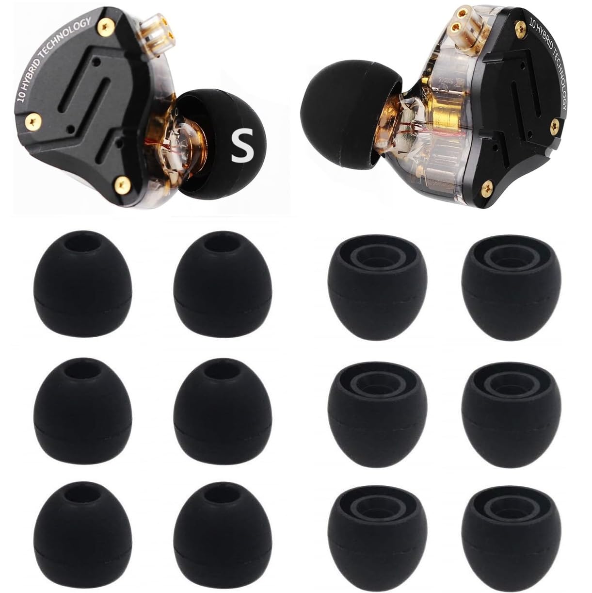 Amazon.com: Replacement Earbuds Tips Silicone Ear Tips for KZ ZS10 Amazon.com: Replacement Earbuds Tips Silicone Ear Tips for KZ ZS10