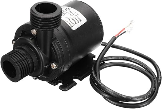 High-Pressure Pump DC 12V Self Priming Water Pump Automatic Switch for Car Washing Boat Cleaning and Garden Watering(DC 12V)