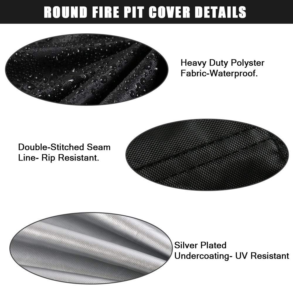 Fenghome Fire Pit Cover - Image 3
