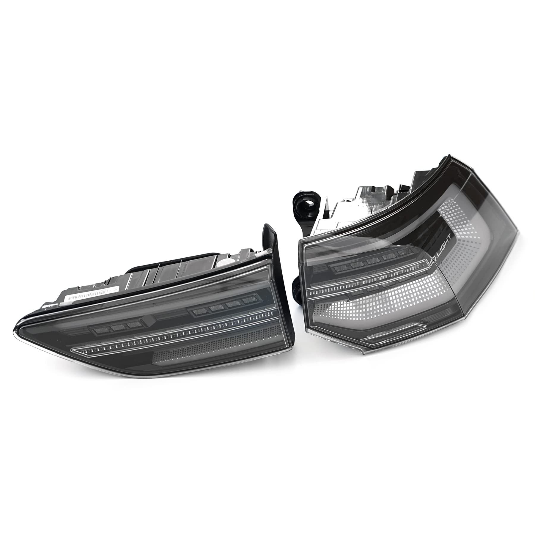 Volkswagen Oryginalne Światła LED, Kompatybilne z VW Golf 8 (5H), Lampy Tylne, Przyciemniane, IQ.Light, Animowane Kierunkowskazy, Model 2020+