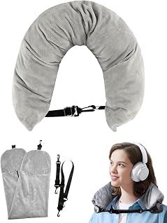 Stuffable Neck Pillow for Travel, Travel Neck Pillow, Car, Home, Flight Pillow for Sleep…