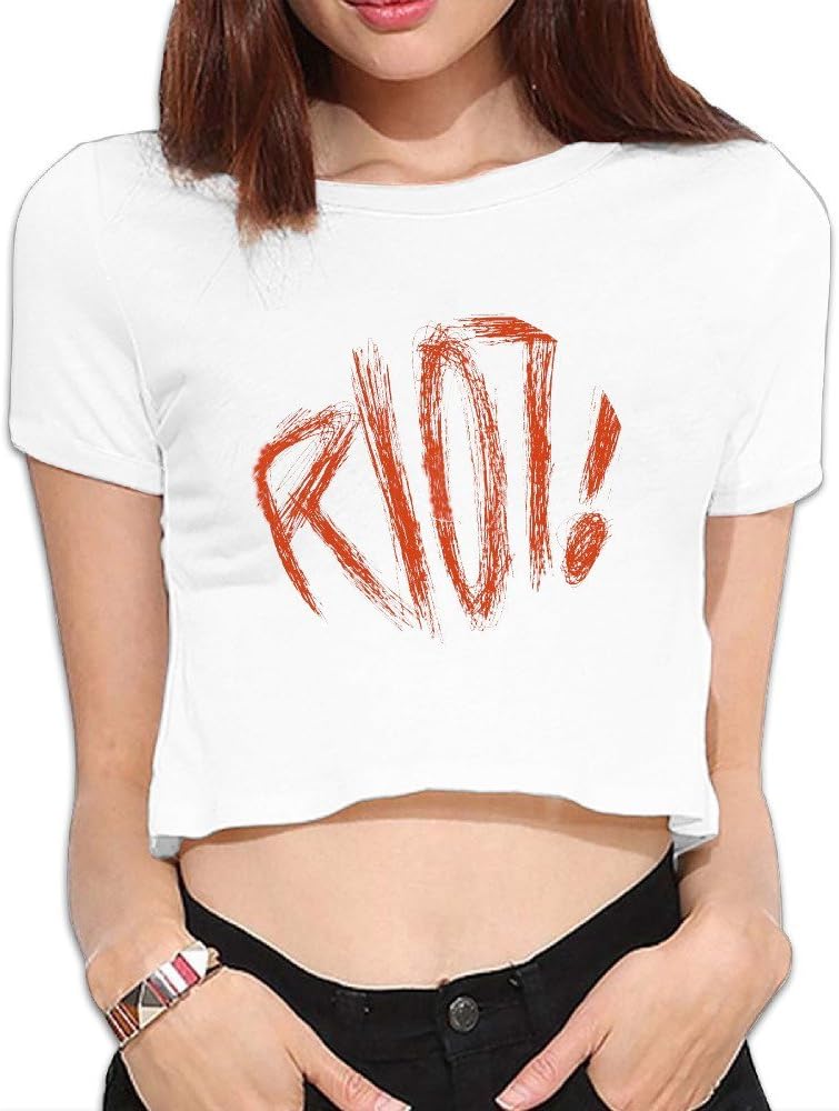 Paramore Hayley Williams Sexy Navel T-shirts Women T-shirts