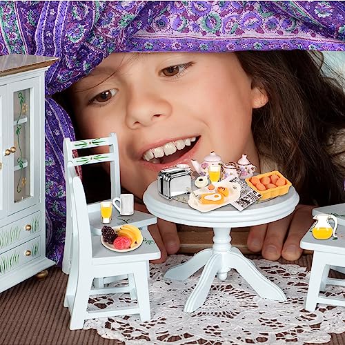 Accessoires de petit déjeuner miniature pour décorer une table de poupée 1:12 - 3
