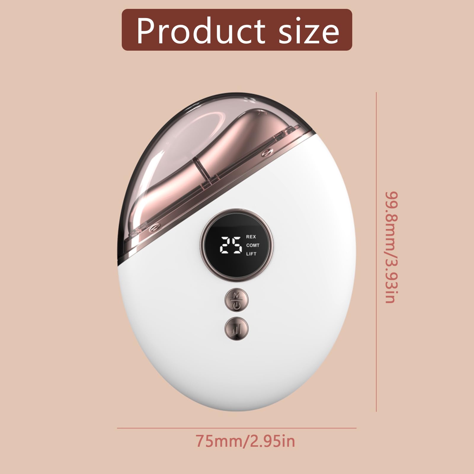 EMS Gua Sha Gesichtsmassagegerät,Gua Sha Elektrisch mit Vibration & Wärme,LED Blau, Grün & Rotlicht Face Lifting Gerät Face Massager für Gesicht Anti Falten Anti Aging