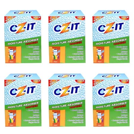 CZ-IT Moisture Absorber Hanger-400g (Pack of 18)