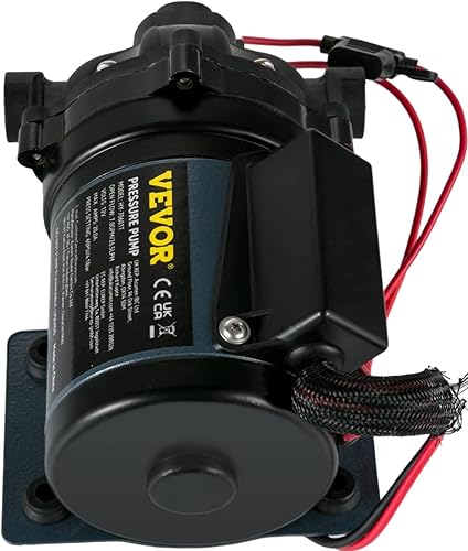 Miniatura 45 de VEVOR Bomba de diafragma de agua 5.5 GPM 12V Bombas de lavado automático 70 PSI Bomba para lavado de autos, riego agrícola, barcos, yates marinos