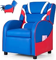 Vista 9 de Charles Kids - Silla reclinable para niños, color azul