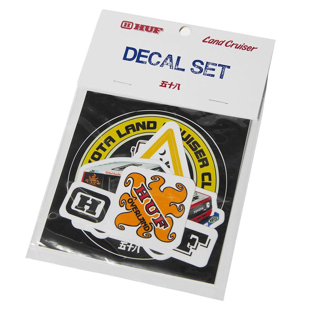 AHOF ステッカー JL Amazon.co.jp: ハフ ステッカー シール メンズ マルチ