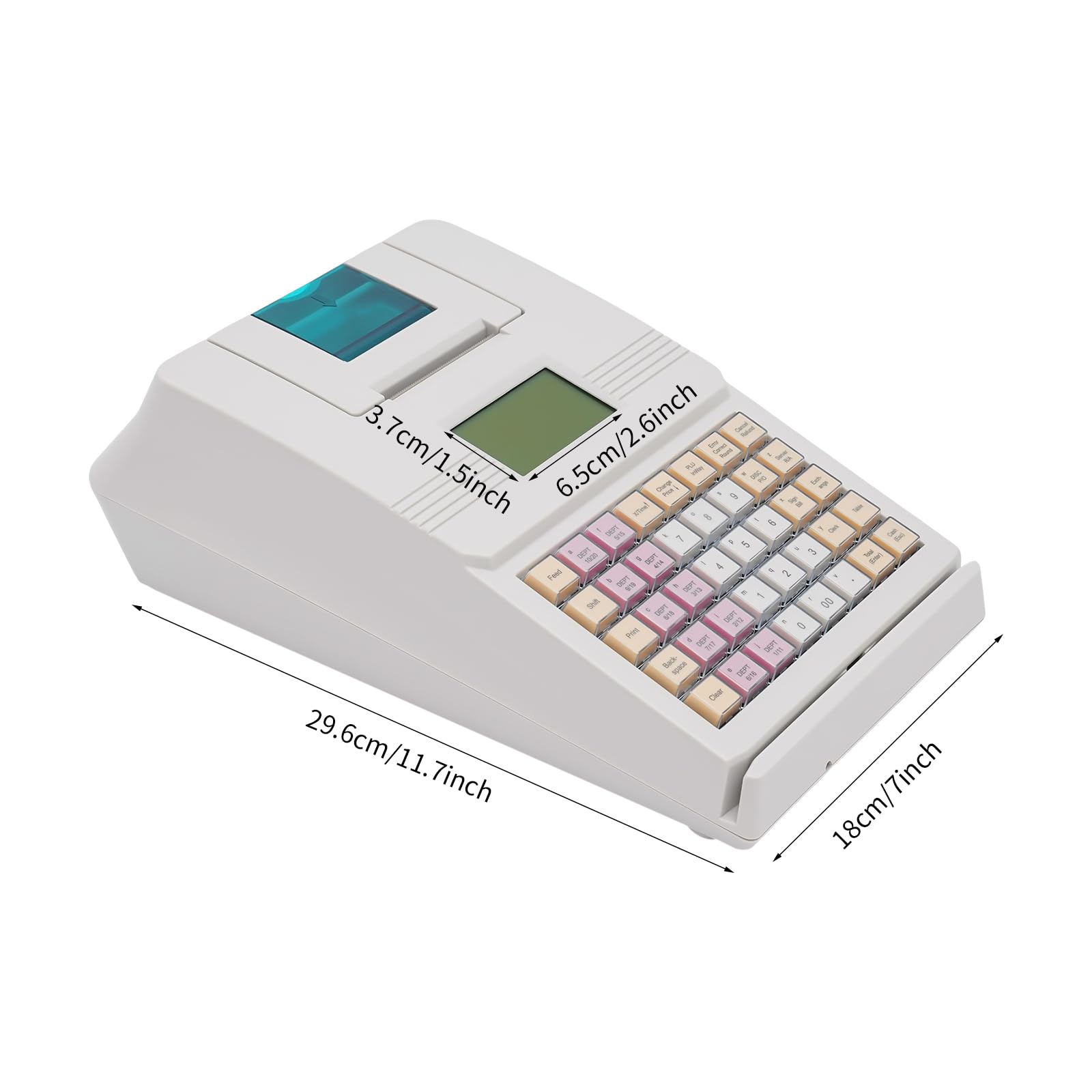Amazon.com : 40 Keys Cash Register Cash Management System(No Cash