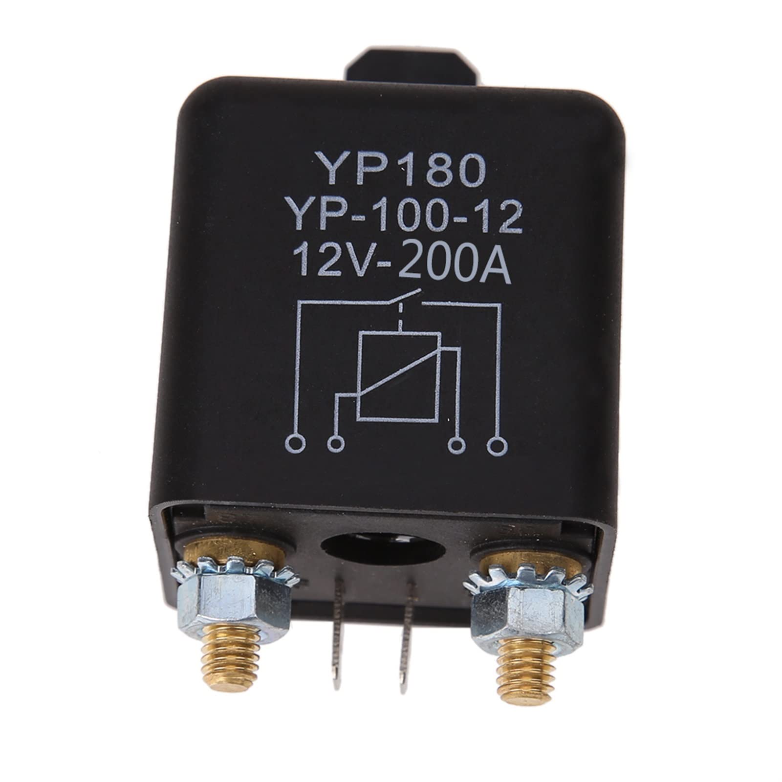 AERBNYEQP Car Truck Motor Automotive Relay 12V 200A/100A Continuous Type High Current Relays Modular Normally Open