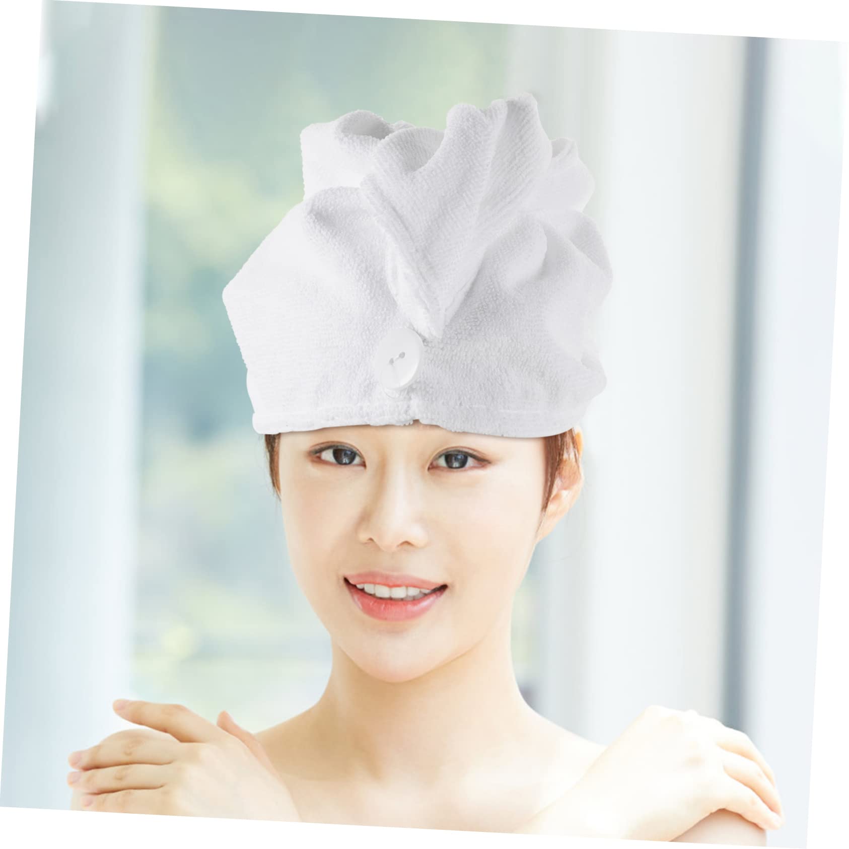 1 Juego Toalla Microfibra para Adultos con Gorro de Secado y Absorbente para Hogar y SPA