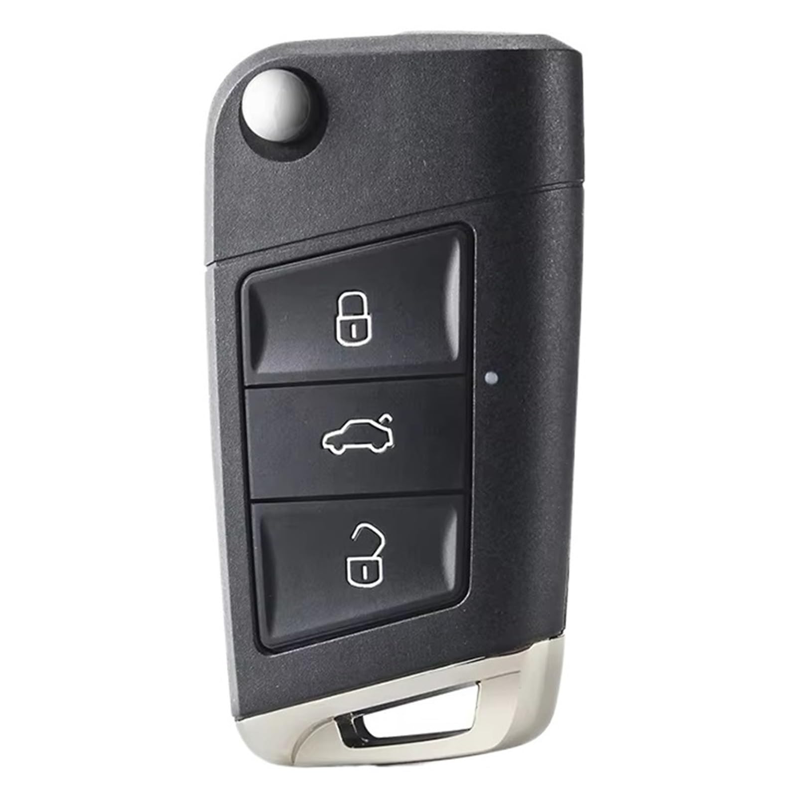 Für VW Für Tiguan 2007–2020 Für Polo 2005–2019 3-Tasten-Fernbedienungs-Schlüsselanhänger(Model3)