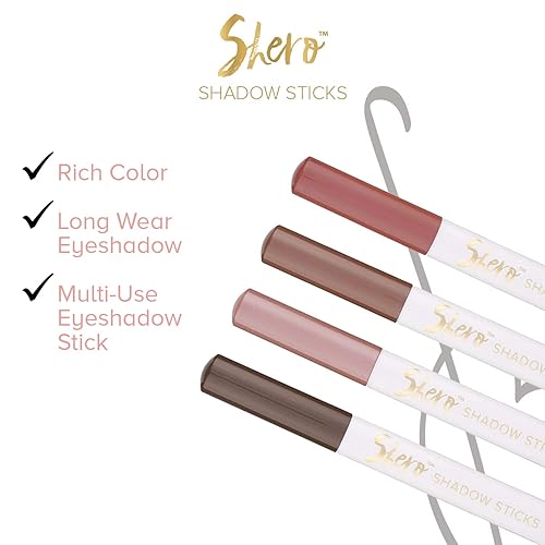 Miniatura 3 de Belle Beauty by Kim Gravel Shero Shadow Stick - Sombra de ojos audaz para ojos impresionantes sin esfuerzo, champán