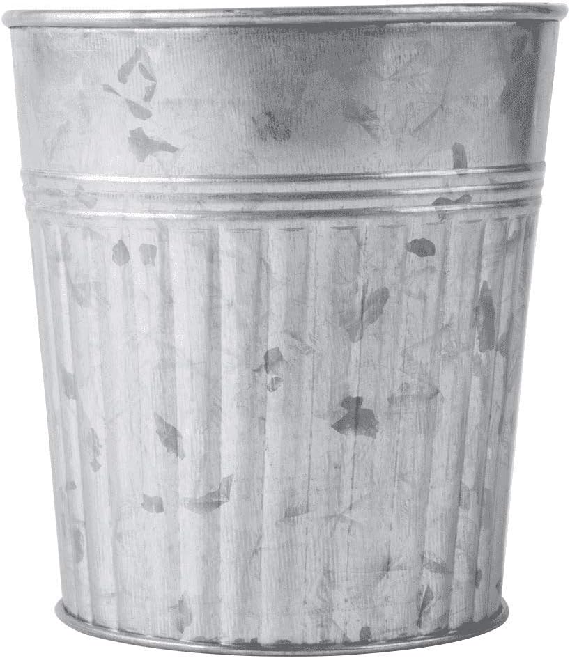 Galvanized Metal Modern 12 oz Fry Cup