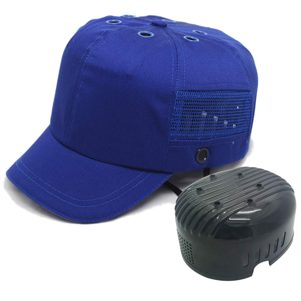 Protective Baseball Bump Cap, with Mesh Hardhats.Contains an -Collision Inner Shell with Reflective Strips,Lightweight and Breathable Hard Hat