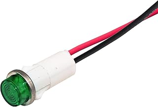 VCC (VISUAL COMMUNICATIONS COMPANY) 1092C5-28V LED Panel Mount Indicator, Green, 28 V, 12.7 mm, 25 mA, 12 cd